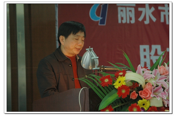 副總經(jīng)理何赤詮作《股份有限公司董事、監(jiān)事選舉辦法》